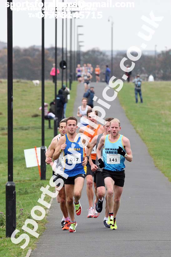 Senior men and womens Heaton Memorial 10k Road Race, Newcastle Town Moor. Photo:  David T. Hewitson/Sports for All Pics